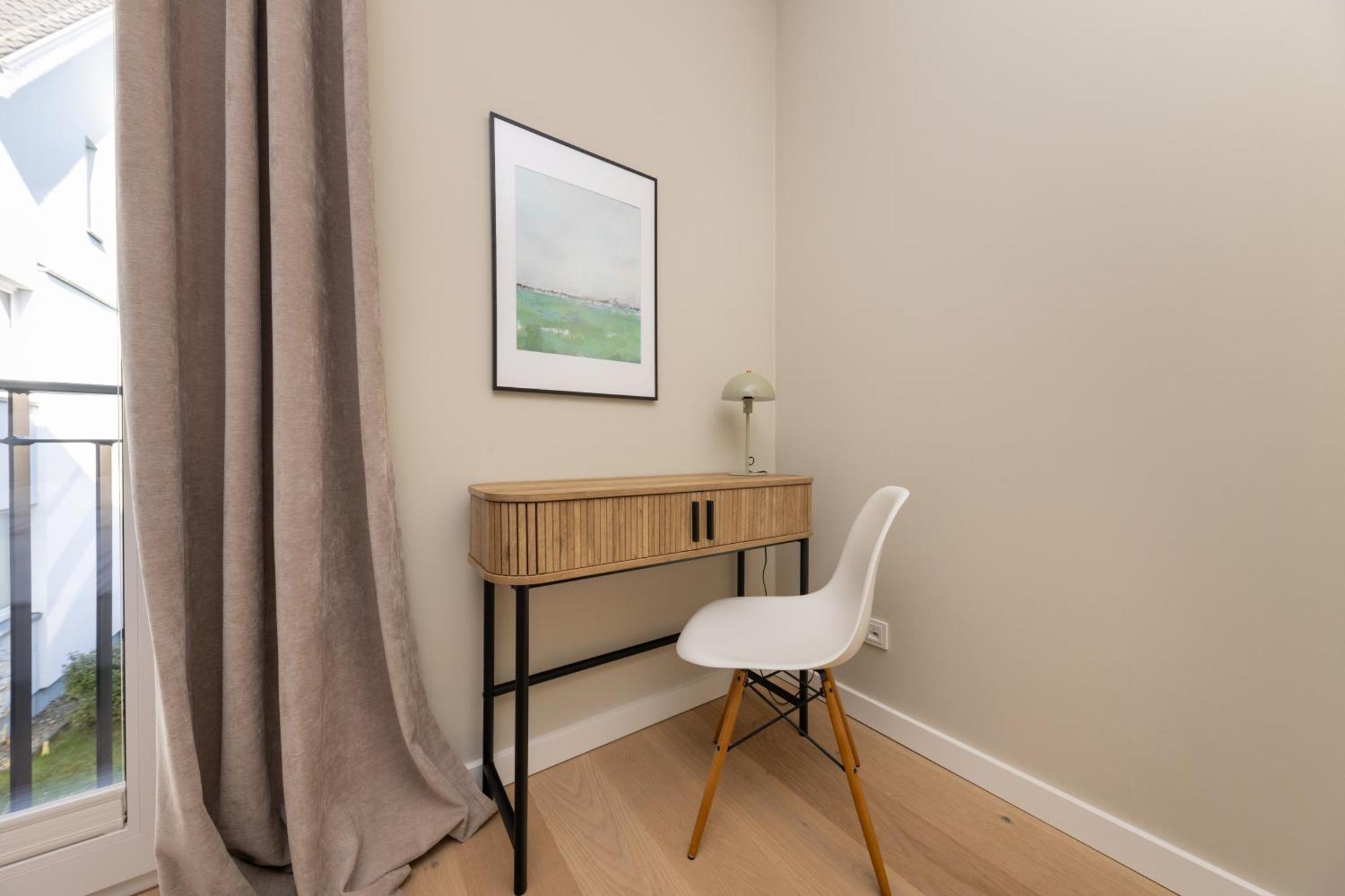 Ferienwohnung Strom Acht - Modern Frisch Inkl Stellplatz, Balkon - 200M Zum Alten Strom 罗斯托克 外观 照片